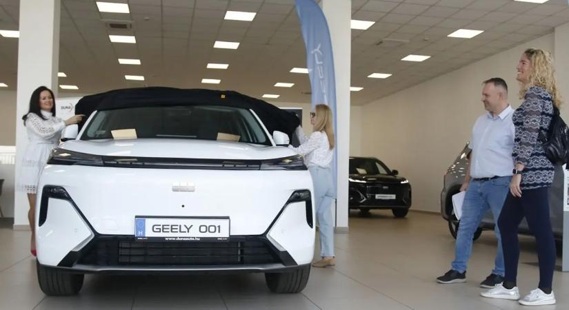 Ezen a helyen adták át az első itthon vásárolt Geely modellt!
