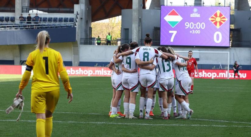 Ennyi még gombócból is sok, hét góllal győzték le Kovácsék az észak-macedón válogatottat