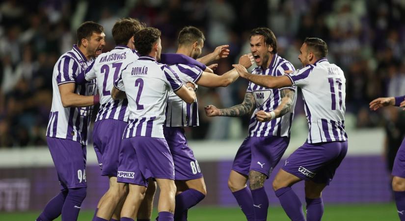 A triplázó Horváth vezetésével tömte ki az Újpest a Szparit az NB I-es forduló nyitómeccsén