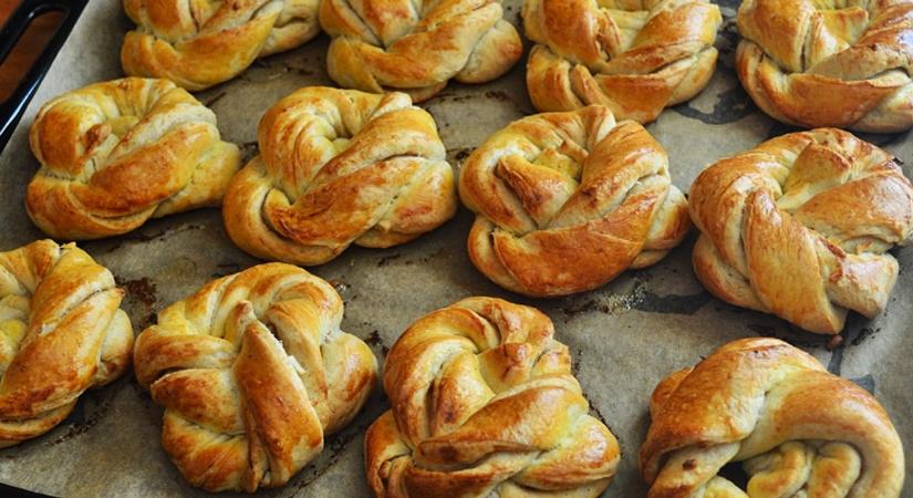 Gabriella konyhája: Vajas-fokhagymás csavart briós recept