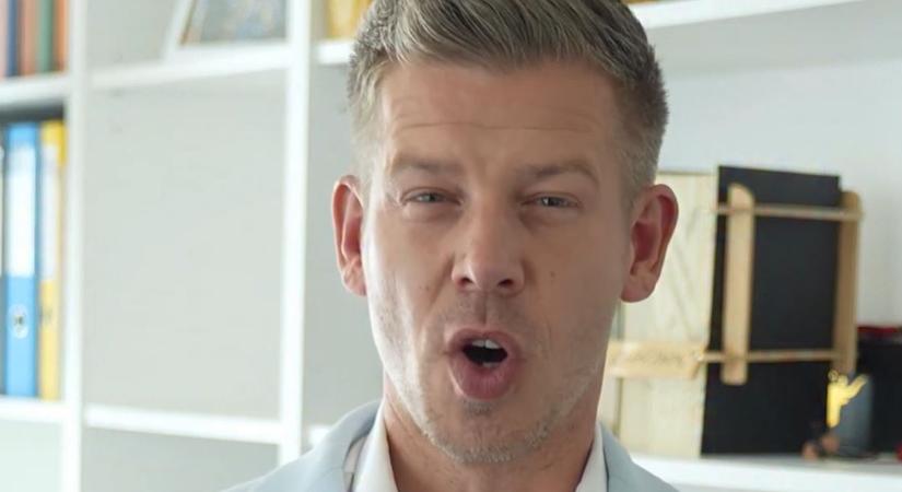 Magyar Péter tombol