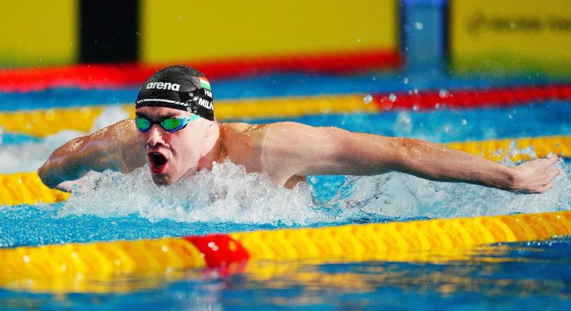 Viráglangista-vezető időt úszott Milák Kristóf – videó