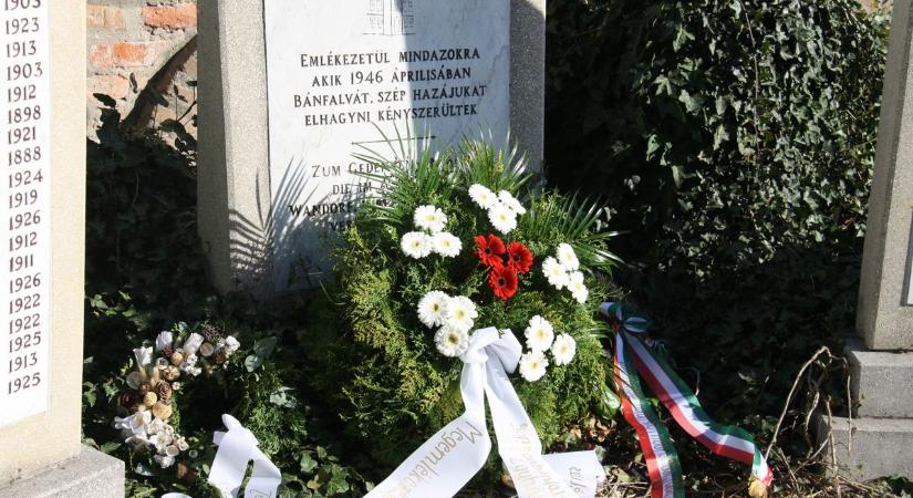 Sopronbánfalván a németek kitelepítésére emlékeztek - fotók