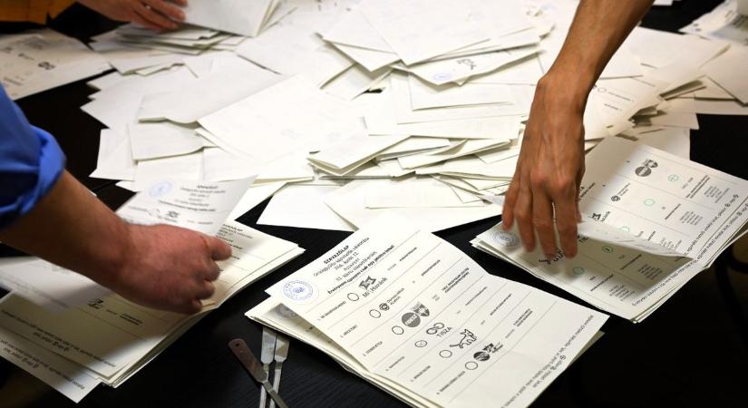 Itt a vége: a választási iroda végzett a szavazatok számlálásával