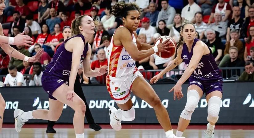 Női kosár NB I: a DVTK magabiztosan nyert a címvédő Sopron ellen az elődöntő nyitányán