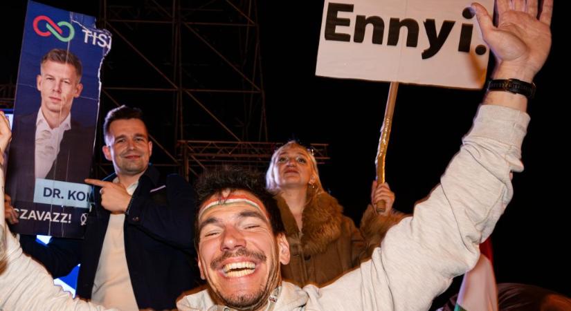 Megszámlálták az összes voksot: hatalmas rekordot döntött a Tisza