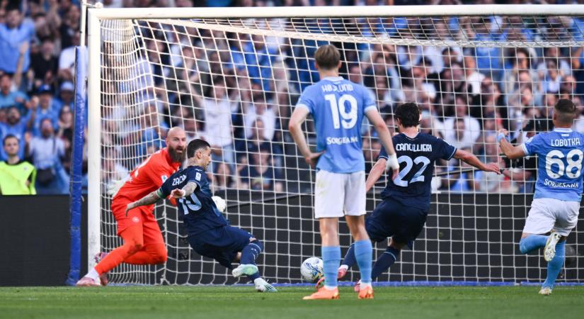 Serie A: a Napoli otthonából elvitte mind a három pontot a Lazio! – videóval