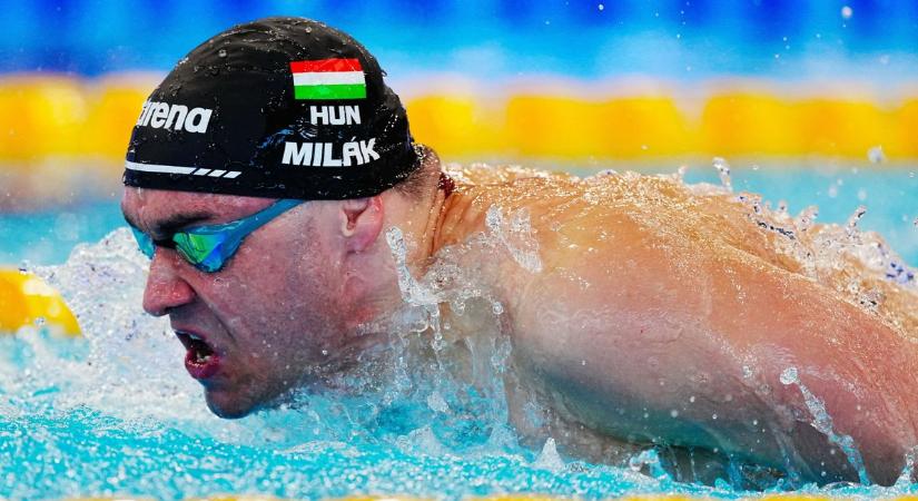 Hoppá: az újabb visszalépés után Milák megúszta Sopronban a világ idei legjobb eredményét