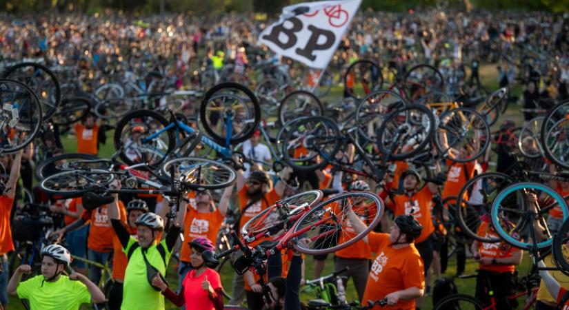 A bringások átvették Budapestet egy napra