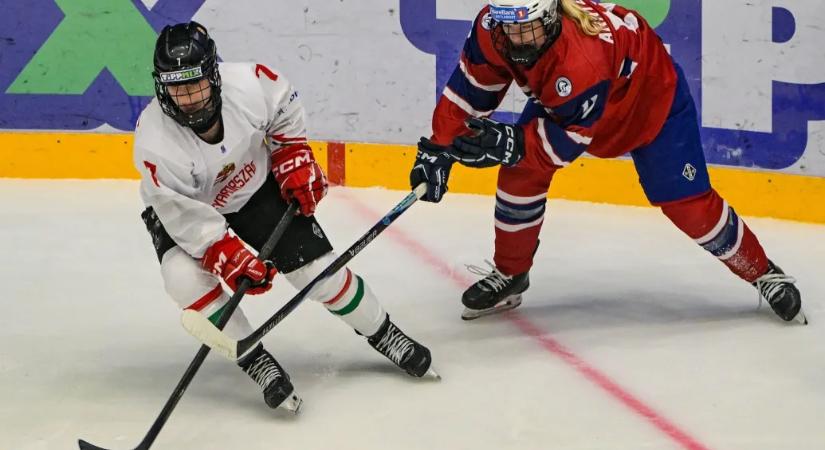 Hiába a norvégverés, nem jutottak fel az elitligába a magyar női hokisok