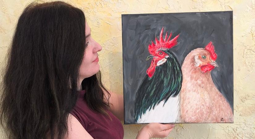 Rólunk mesél – Állatportrék, virágmesék – Aradi Zsuzsa különleges kiállítása Debrecenben