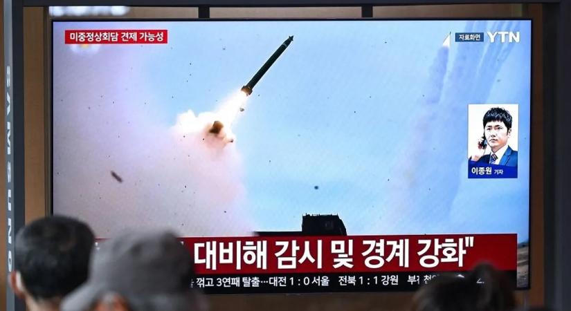 Fokozódik a feszültség: Észak-Korea ballisztikus rakétákat indított