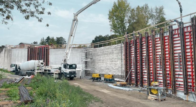 MEVA zsalutechnológiával erősítették meg Bécs árvízvédelmét