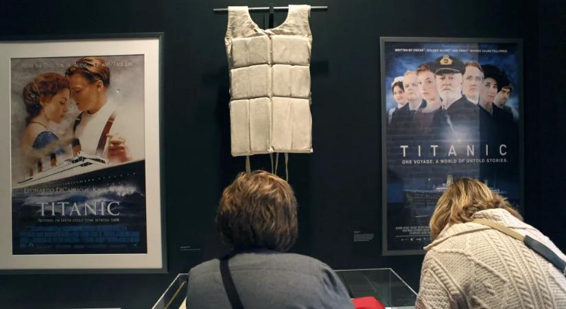 278 millió forintért kelt el egy eredeti mentőmellény a Titanicról