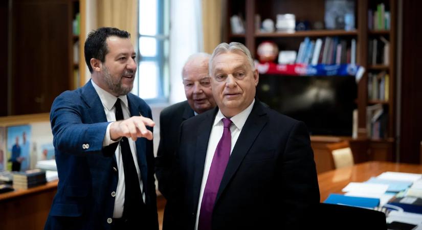 A patrióták nem felejtenek: Matteo Salvini üzent Orbán Viktornak Milánóból
