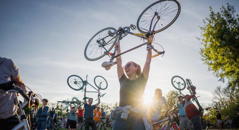Így ünnepelték a kerékpározást tízezrek az I bike Budapesten
