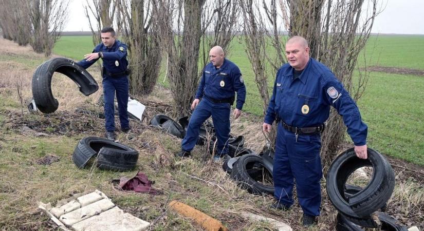 Fatolvajokat fogott a vadkamera, majd a mezőőrök is elkapták a tetteseket