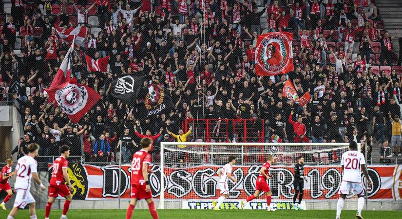 Diósgyőr: Zúgott a "Vedd le a mezt!" a csapat kiesése után - videó