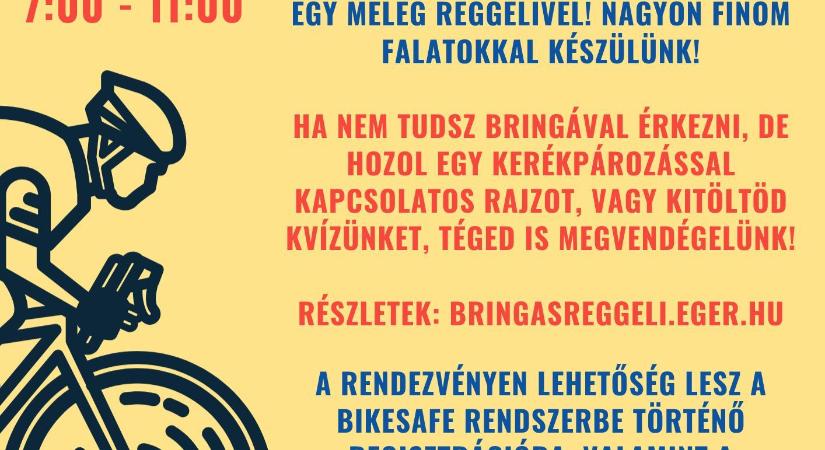 Bringás reggelivel indul a hét Egerben az Eszterházy téren