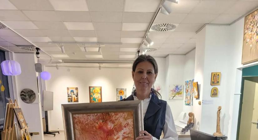 Ázsia felé nyit a szolnoki festőművész: Japánban mutatkozik be Aradi Gabriella