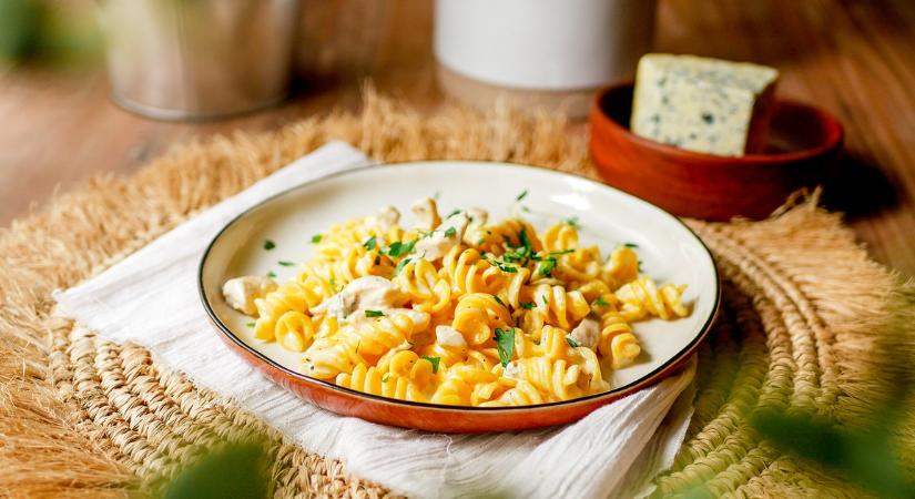 Annuskám: Kéksajtos-csirkés fusilli - recept