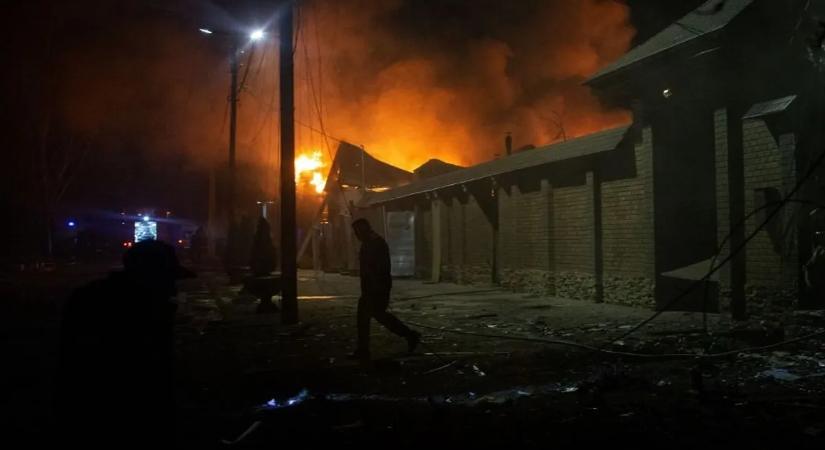 Shahed drónok pusztítottak az ukrán városban