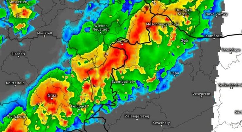 Már látszik a radaron: ekkor lép be nyugat felől a front