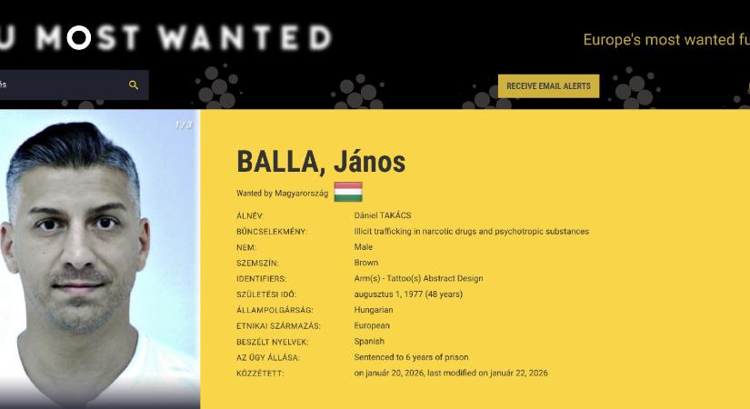 Magyar kábítószer-kereskedőt tartóztattak le Mexikóban