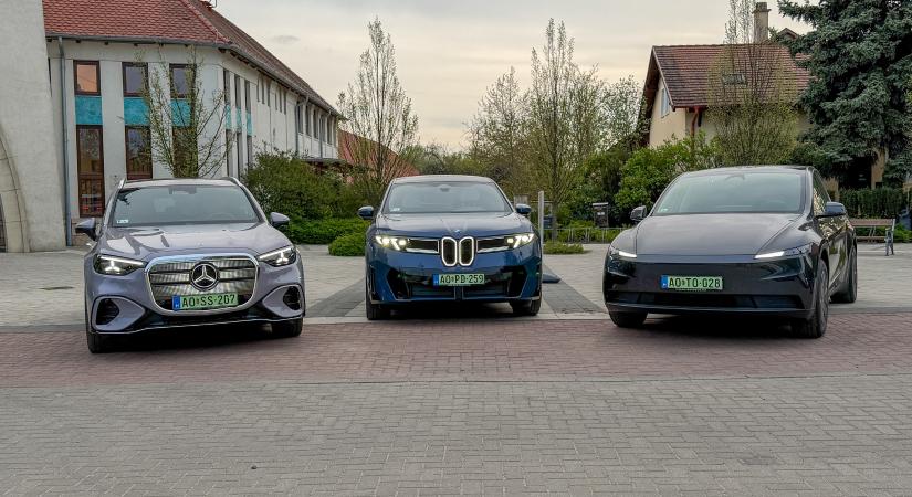 Villanyautóval az Adriára: BMW iX3 vs Mercedes GLC vs Tesla Model Y