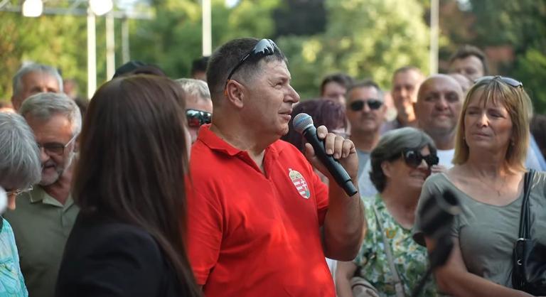 Egy tavaly júniusi Lázárinfón is feltűnt a hamis Magyar Péter