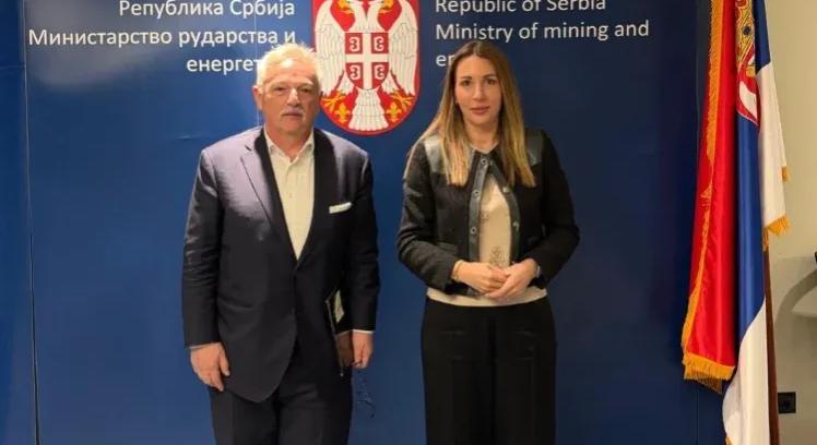 A NIS olajvállalat jövőjéről tárgyalt a szerb energiaügyi miniszter a Mol vezetőjével