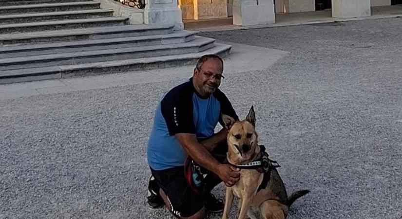 Darázs csípte meg az allergiás soproni férfit, gyorsabban jött a sokk, mint szokott - megtaláltuk Andrást, akit a kutyája mentett meg - itt a történetük!