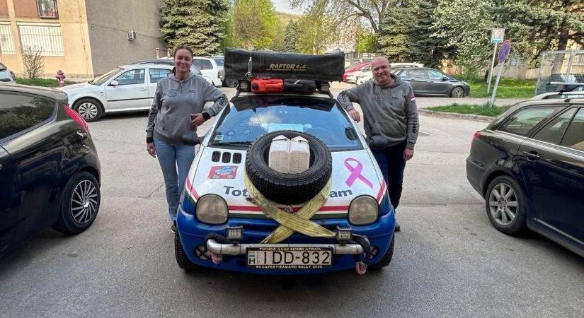 Tatabányáról Afrikába, avagy hogyan gyűrte le a sivatagot egy Twingo