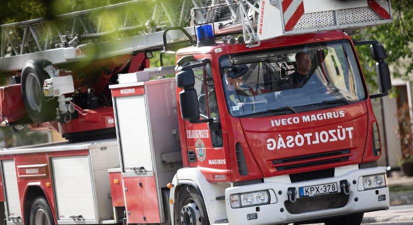 Szélvihar és tuskótűz: nem pihentek a zalai tűzoltók