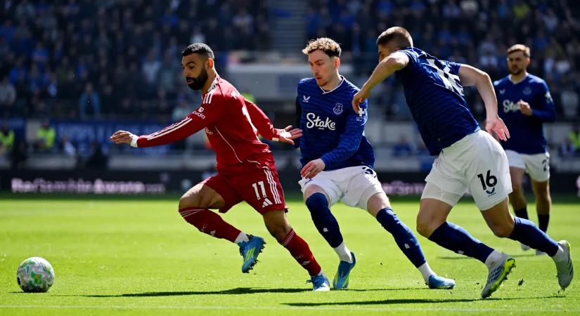 Szoboszlai a 100. PL-meccsén a 100. percben adott gólpasszt, a Liverpool megnyerte a városi derbit