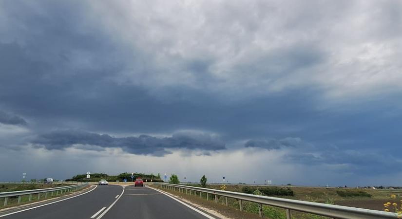 Befutott a hidegfront a nyugati országrészbe