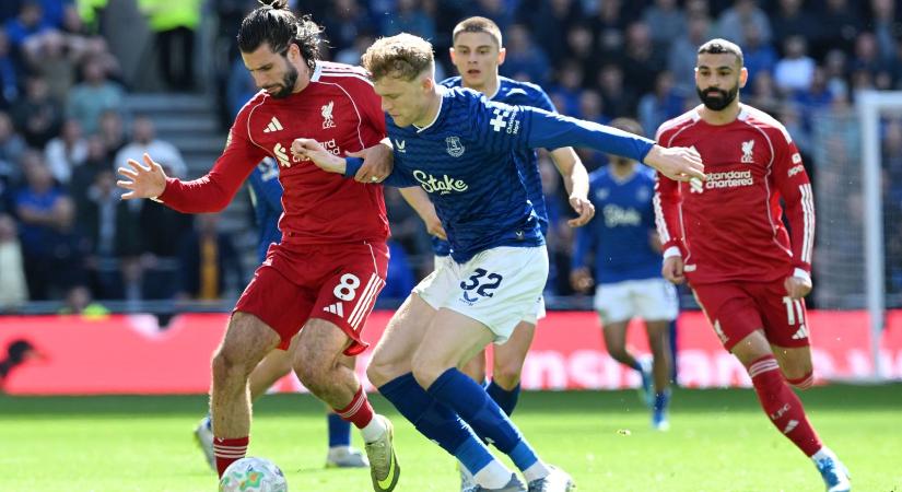 Szoboszlai a 100. meccsén, a 100. percben adott győztes gólpasszt a liverpooli derbin - videó