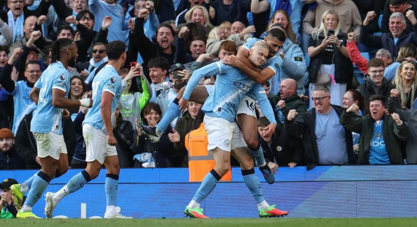 A Premier League szuperrangadóján még a mezt is letépték Erling Haalandról