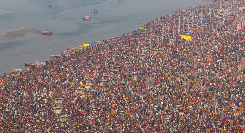 A világűrből is látszik ez a találkozó: százmillióan gyűlnek össze a folyóparton