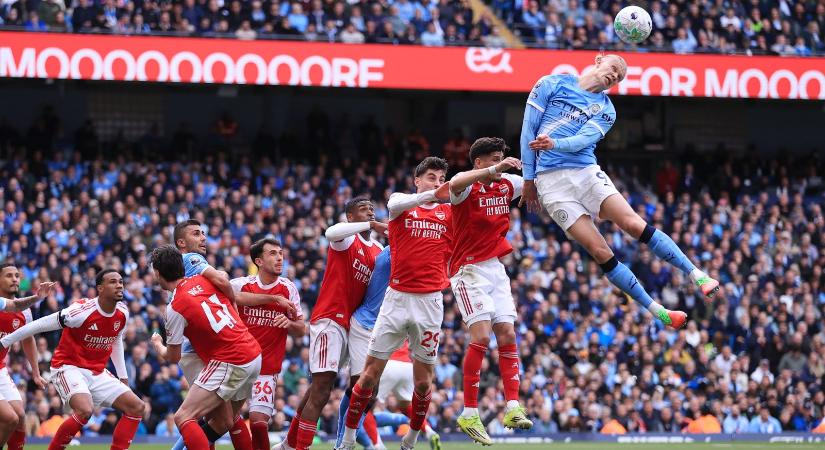 Őrület jön a Premier League-ben: A City megverte az Arsenalt a csúcsrangadón - videó
