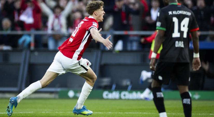 Kovács Bendegúz a kispadon ült, Parrott betalált – Holland Kupa-győztes az AZ