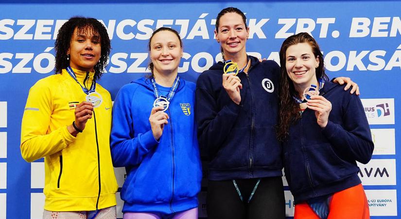 Úszó ob: minden éremből jutott a debrecenieknek vasárnap