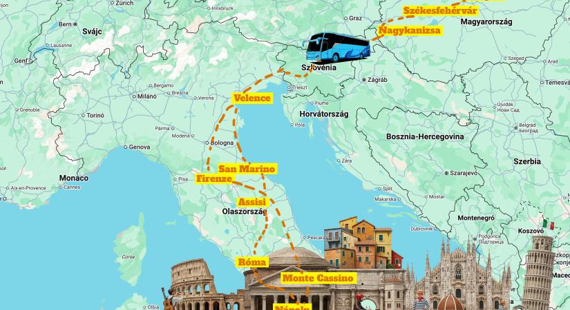6 napos expressz Itália: Olaszország legjava csoportos utazáson mindössze 279.990 Ft-ért!