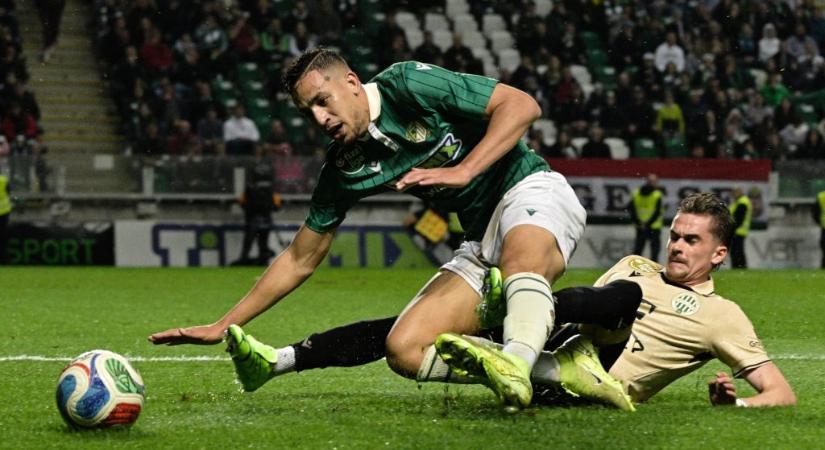 A végén jött a dráma: 82. perces góllal verte az ETO a Fradit és az élre állt