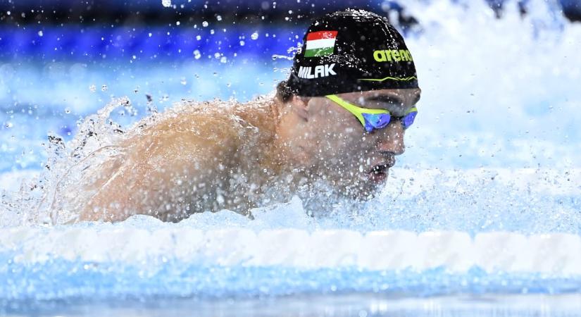 Milák Kristóf a világ idei legjobbjával nyert 100 méter pillangón