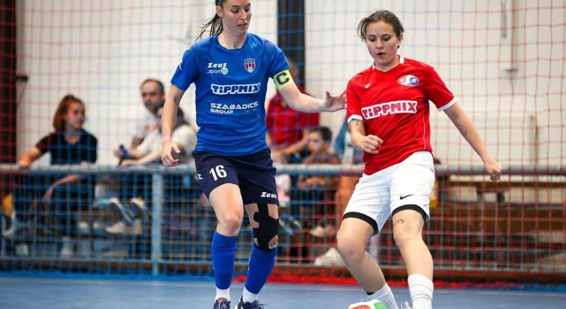 Nem tudták kivívni a harmadik meccset a női futsalosok