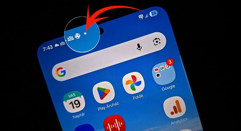 Rendszeresen lát egy fehér pöttyöt a mobilja képernyőjének tetején? – Ez a jelentése, és kezelheti is