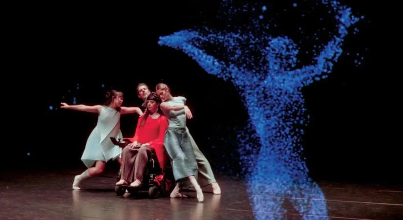 Már nem tud járni a balerina, mégis felléphetett ennek az elképesztő technikának köszönhetően