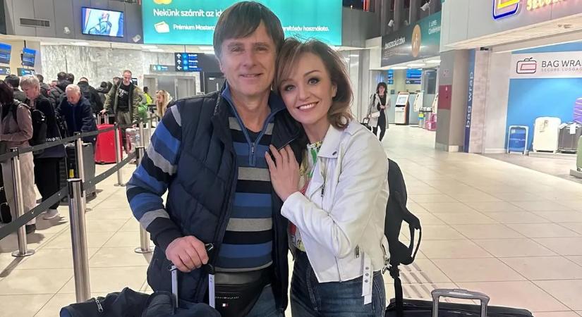 Őrület Los Angelesben: Szandi férje spontán koncertet adott egy boltban