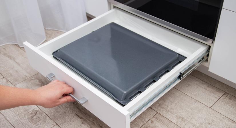 Mit tegyünk a sütő alatti fiókba? – Miért használjuk mindannyian rosszul?